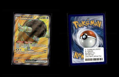 Bouffalant ex - White Flare #162 [Ultra Rare]