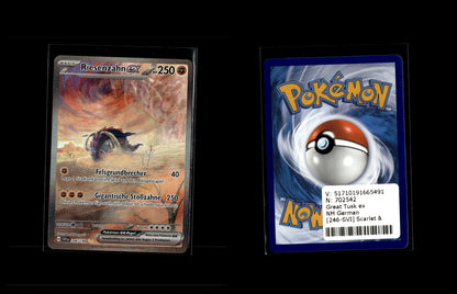 Great Tusk ex - Scarlet & Violet #246 [Special Illustration Rare]