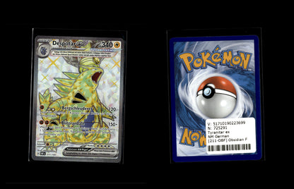 Tyranitar ex - Obsidian Flames #211 [Ultra Rare]