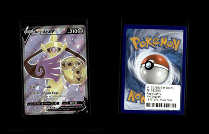 Aegislash V - Vivid Voltage #177 [Ultra Rare]