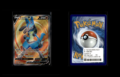 Lucario V - SWSH Black Star Promos #213 [Promo]