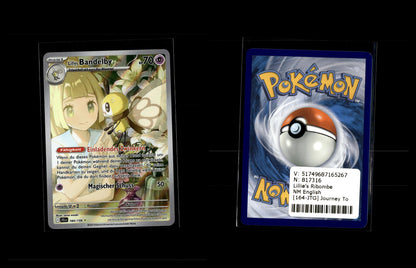 Lillie's Ribombee - Journey Together #164 [Illustration Rare]