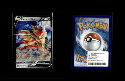 Zamazenta V - Brilliant Stars #105 [Ultra Rare]