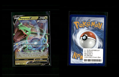 Rayquaza V - Zenit der Könige #100 [Holografisch Selten V]
