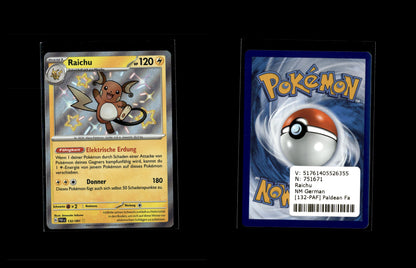 Raichu - Paldean Fates #132 [Shiny Rare]