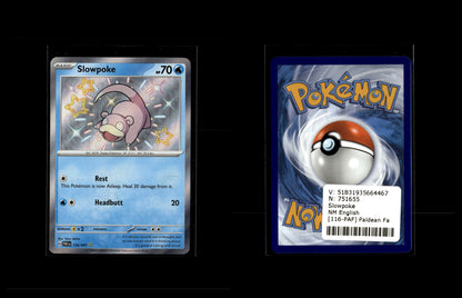 Slowpoke - Paldean Fates #116 [Shiny Rare]