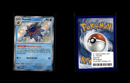 Starmie - Paldean Fates #119 [Shiny Rare]