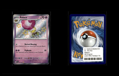Rabsca - Paldean Fates #163 [Shiny Rare]