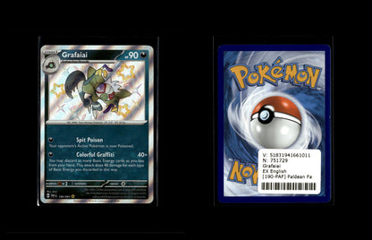 Grafaiai - Paldean Fates #190 [Shiny Rare]