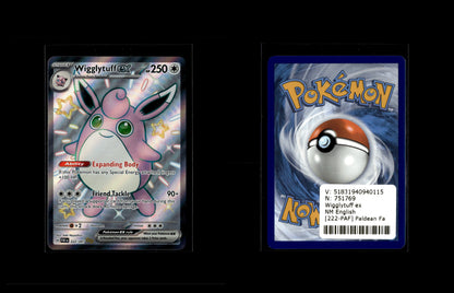 Wigglytuff ex - Paldean Fates #222 [Shiny Ultra Rare]