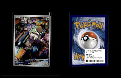 Varoom - Obsidian Flames #206 [Illustration Rare]