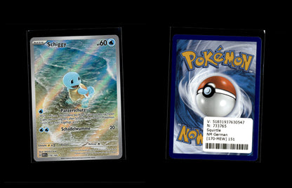 Squirtle - 151 (MEW) #170 [Illustration Rare]