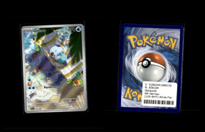 Oshawott - White Flare #105 [Illustration Rare]