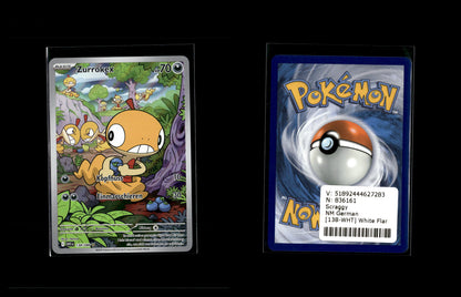 Scraggy - White Flare #138 [Illustration Rare]