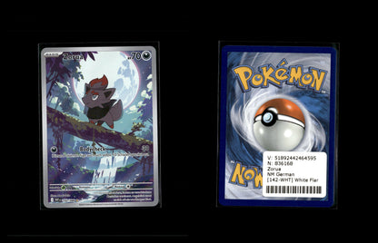 Zorua - White Flare #142 [Illustration Rare]