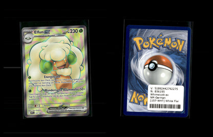 Whimsicott ex - White Flare #157 [Ultra Rare]