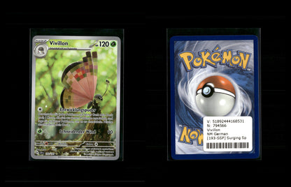 Vivillon - Surging Sparks #193 [Illustration Rare]