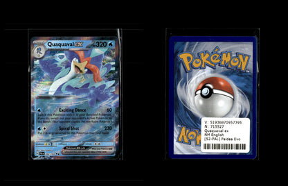 Quaquaval ex - Paldea Evolved #52 [Double Rare]