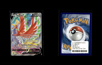 Ho-Oh V - Silver Tempest #187 [Ultra Rare]