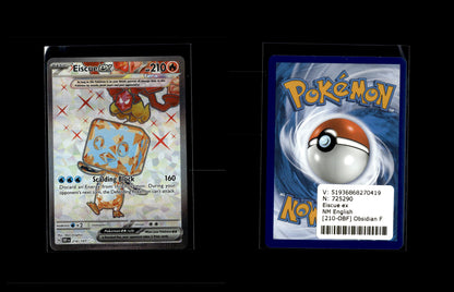 Eiscue ex - Obsidian Flames #210 [Ultra Rare]