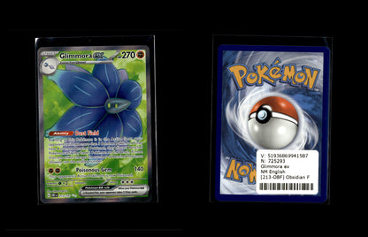 Glimmora ex - Obsidian Flames #213 [Ultra Rare]