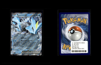 Kyurem ex - Black Bolt #28 [Double Rare]