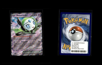 Meloetta ex - Black Bolt #44 [Double Rare]