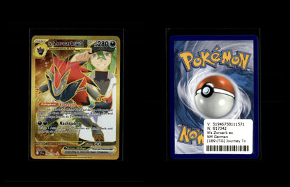 N's Zoroark ex - Journey Together #189 [Secret Rare]
