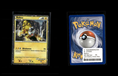 Raikou - HGSS Black Star Promos #19 [Promo]