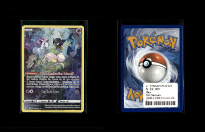 Mew - Crown Zenith #GG10 [Holo Rare]