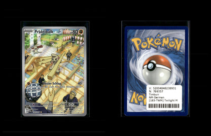 Timburr - Twilight Masquerade #183 [Illustration Rare]