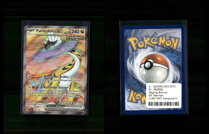 Raging Bolt ex - Temporal Forces #196 [Ultra Rare]