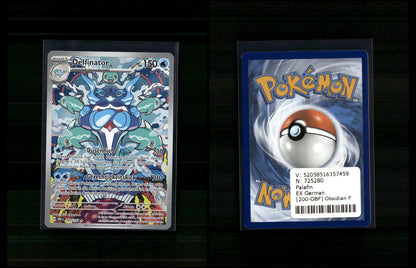 Palafin - Obsidian Flames #200 [Illustration Rare]