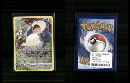 Snorlax - Lost Origin #TG10 [Holo Rare]