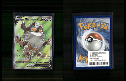 Galarian Perrserker V - Lost Origin #183 [Ultra Rare]