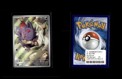 N's Zorua - SV Black Star Promos #189 [Promo]