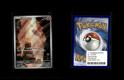 Glumanda  - 151 (MEW) #168 [Illustration Rare]