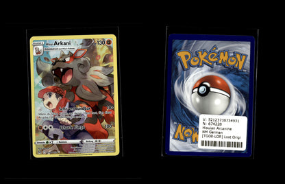Hisuian Arcanine - Lost Origin #TG08 [Holo Rare]