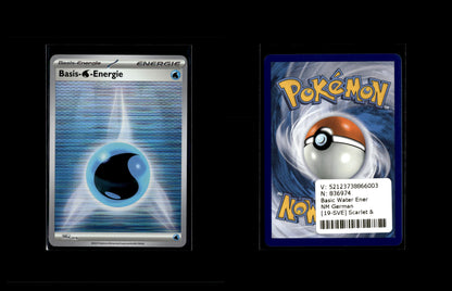 Basic Water Energy - Scarlet & Violet Energies #19 [Common]