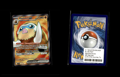 Mamoswine ex - Journey Together #174 [Ultra Rare]
