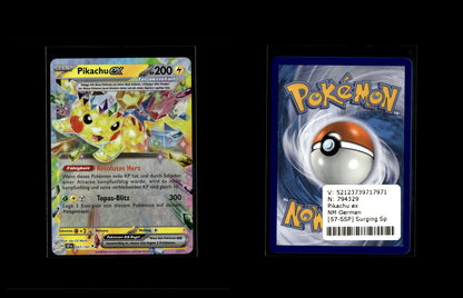 Pikachu ex - Surging Sparks #57 [Double Rare]