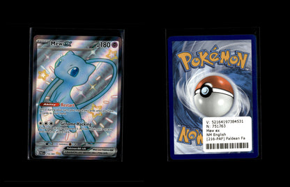 Mew ex - Paldean Fates #216 [Shiny Ultra Rare]
