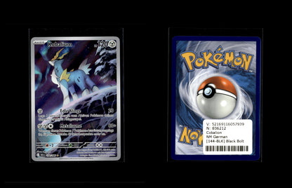 Cobalion - Black Bolt #144 [Illustration Rare]