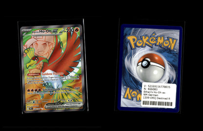 Ethan's Ho-Oh ex - Destined Rivals #209 [Ultra Rare]