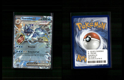 Gyarados ex - Scarlet &amp; Violet #45 [Double Rare]