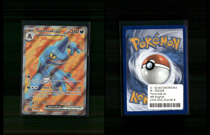 Toxicroak ex - Scarlet & Violet #232 [Ultra Rare]