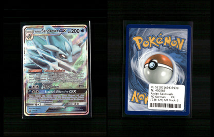 Alolan Sandslash GX - SM Black Star Promos #236 [Promo]