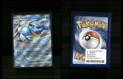 Blastoise ex - Stellar Crown #30 [Double Rare]