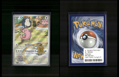Chansey - Twilight Masquerade #187 [Illustration Rare]