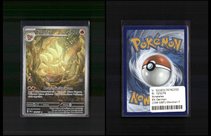 Ninetales - Obsidian Flames #199 [Illustration Rare]